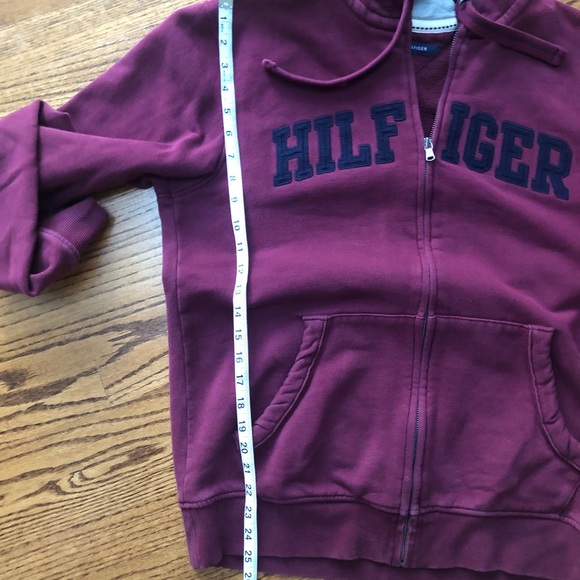 Tommy Hilfiger Zip-up Red Hoodie - Picture 7 of 7